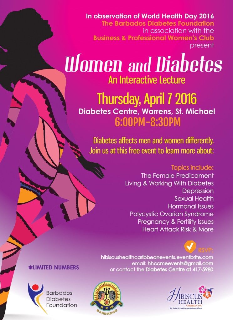 Womwn & Diabetes_Series 1_Flyer